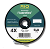 Medium-stiff 100% fluorocarbon tippet ideal for fly fishing and ice fishing applications